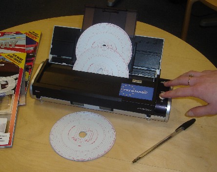 Duplex scanner<br>(TachoMAGIC compatible)