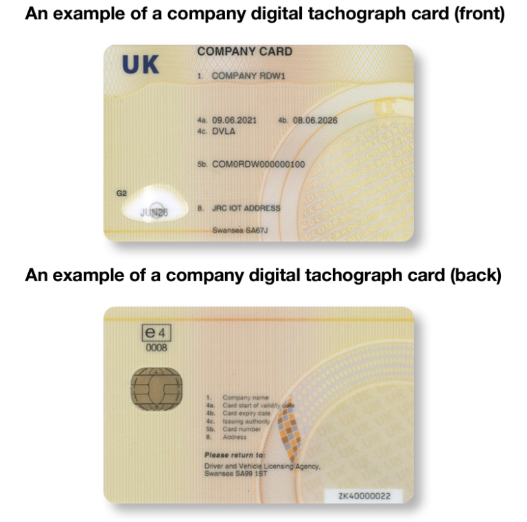 FAQ Tachograph Company Cards Tachomagic
