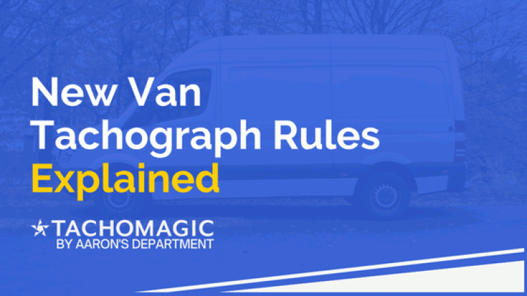 Van Tachograph Rules