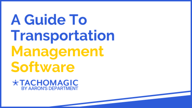 Transportation management software