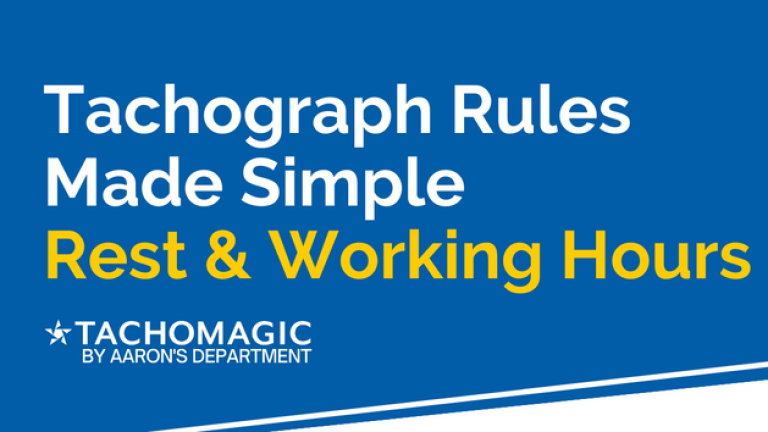 Tachograph Rules