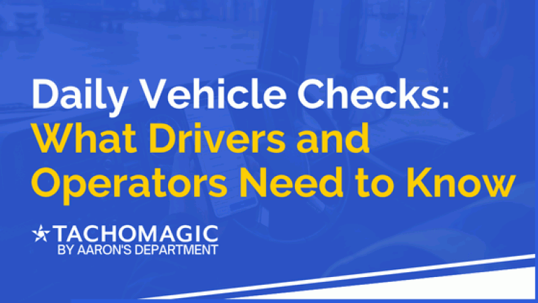 Daily Vehicle Checks
